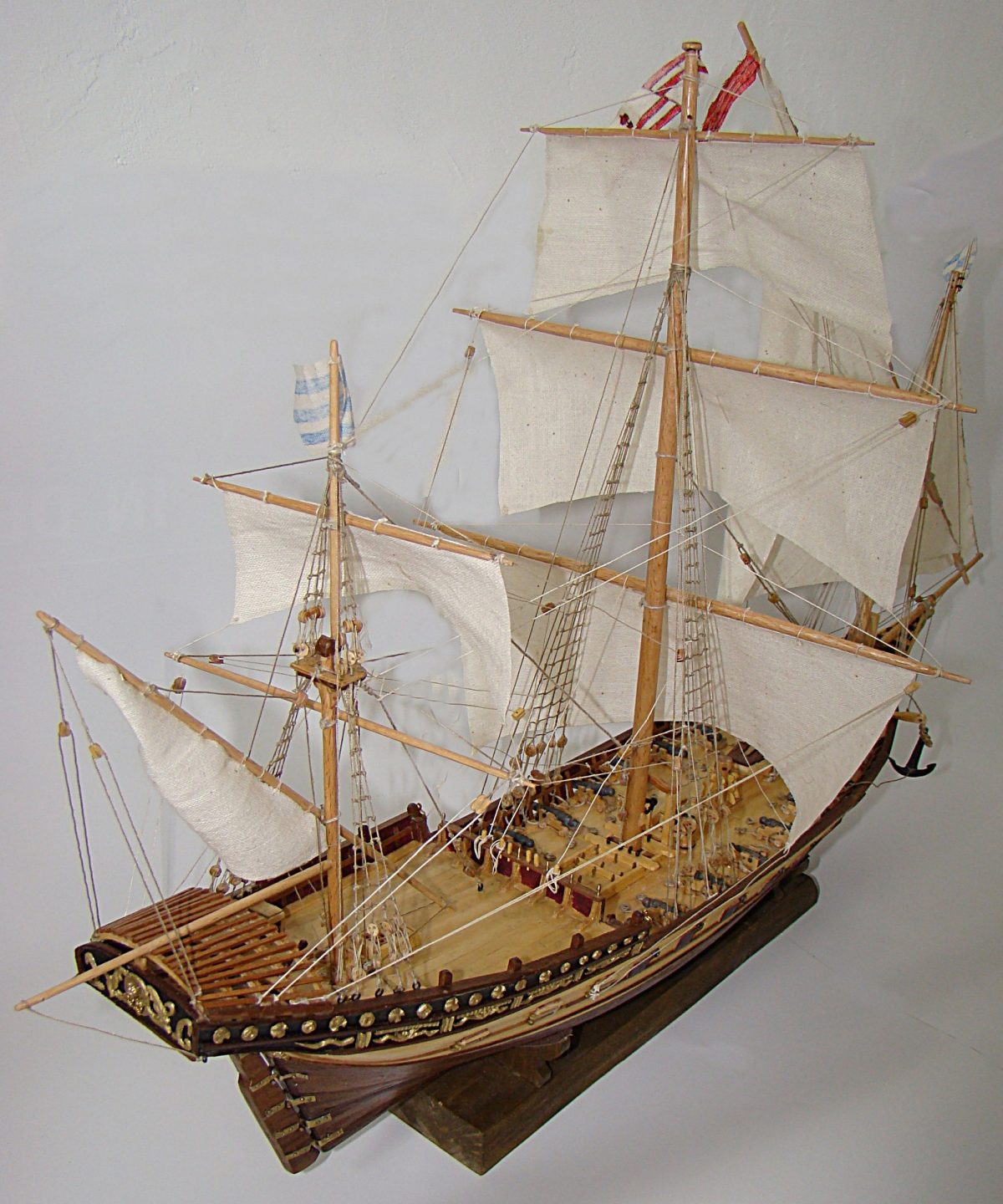 Schebecke Mistique, historisches Schiffsmodell